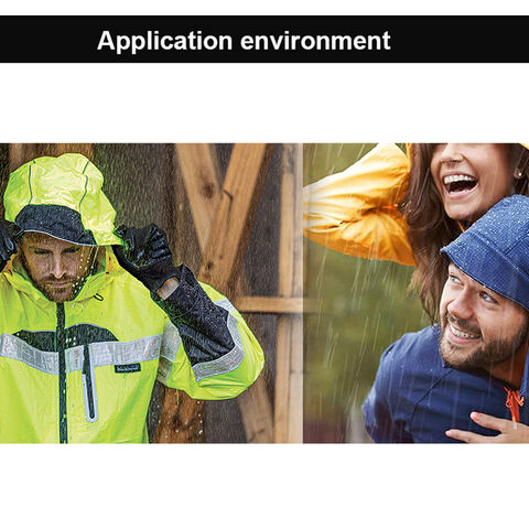 veste Rainwear et pantalon avec bande réfléchissante