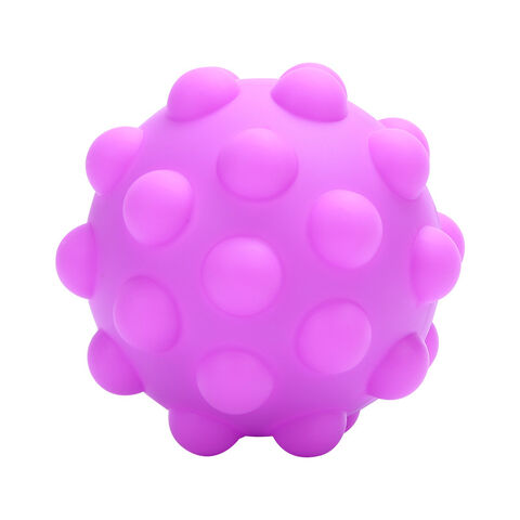 3D-Bälle in Form von einfachen Grübchen, Silikon, Push-Pop-Blase, Stressabbau-Ball, Fidget Sensory Spielzeug