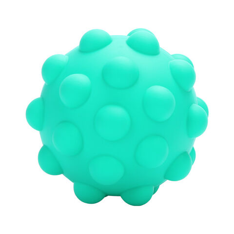 3D-Bälle in Form von einfachen Grübchen, Silikon, Push-Pop-Blase, Stressabbau-Ball, Fidget Sensory Spielzeug