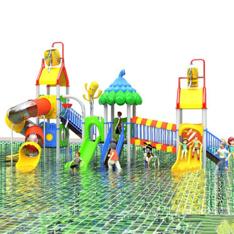Estación de juego para parque infantil - THEME - Aquaslide - de