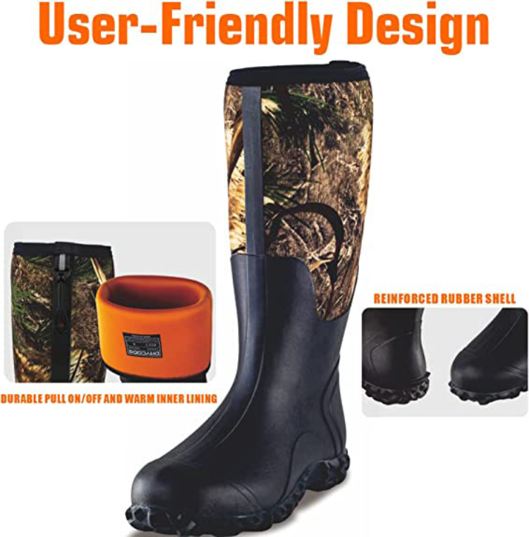 Short Wellington Boots Mens Insulated Rubber Garden Wellington Boots - View #11