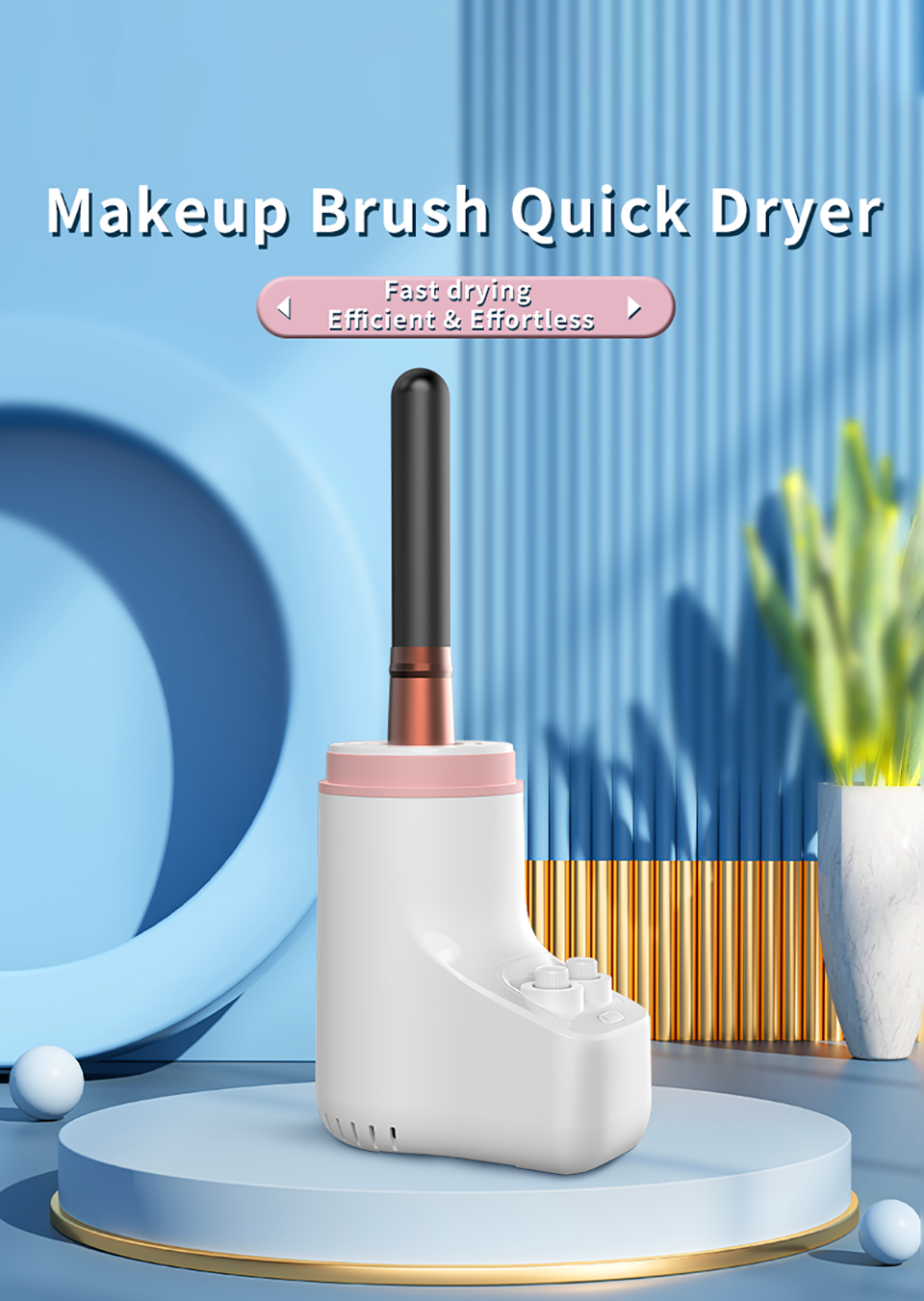 Buy Wholesale China Kinzir Electric Makeup Brushes Cleaner Drying Machine  Uv Sterilizing Other Makeup Tools Gift For Girl Women & Makeup Brush at USD  5.5