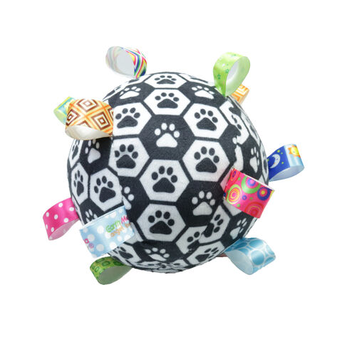 2 X Spike Dog Balls Chew Toys for Dogs Rugby Ball Squeaky Teething Toys for  Medium Small Dogs Spiky Interactive Dog Toys for Boredom 