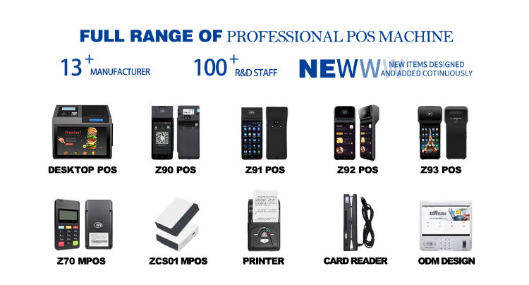 Zcs Z100 10.1 Inch Pos Cash Register Machine All In One Oem Sistema Pos ...
