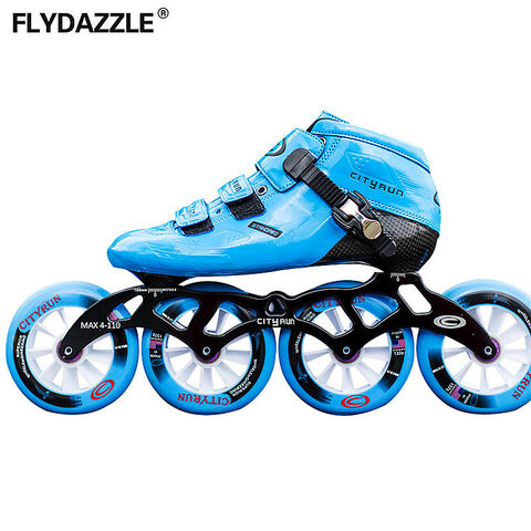 Carbon Fiber Racing Roller Shoes 4 100mm 110mm Wheels Inline Carbon Fiber Racing Roller Shoes 4 100mm 110mm Wheels Inline