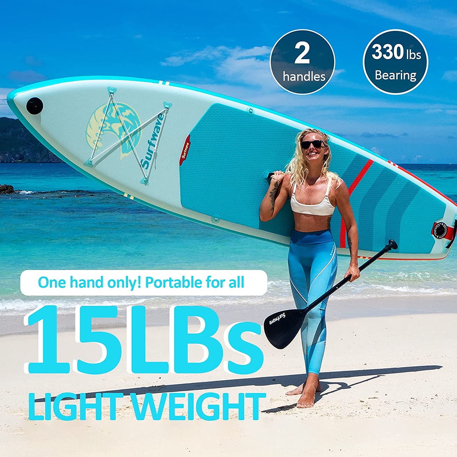 Buy Wholesale China Wholesale Inflatable Stand Up Paddle Board Fishing Sup  Paddle Board Surf Board Game With Pump And All Accessories & Inflatable  Stand Up Paddle Board at USD 59