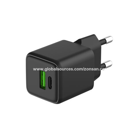 Chargeur iPhone Apple 11/12/13 Usb-c Adaptateur secteur 20w + 1m Câble Eu  Plug