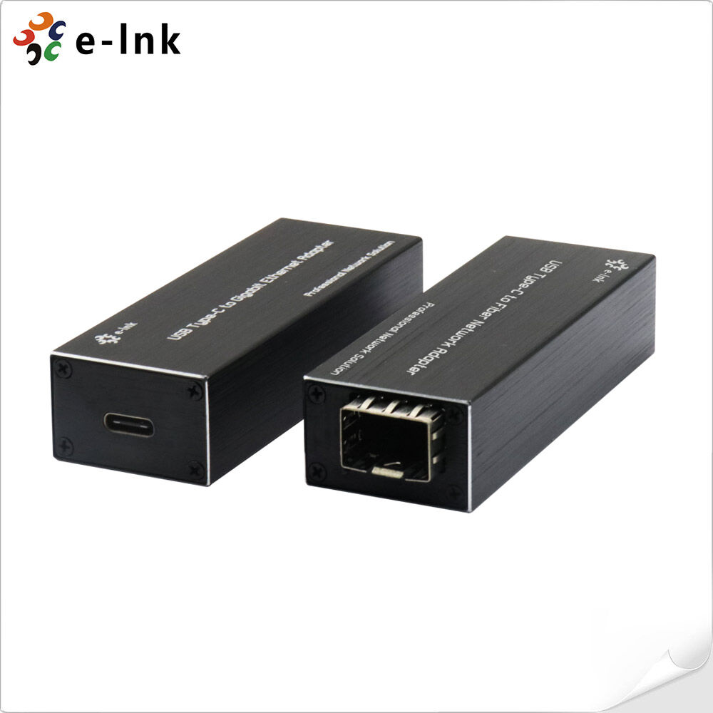Mini Usb To Fiber Gigabit Ethernet Adapter Type-c Sfp Port Network Card ...