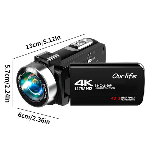 Acheter Appareil photo numérique haute résolution 4K/60FPS 48mp