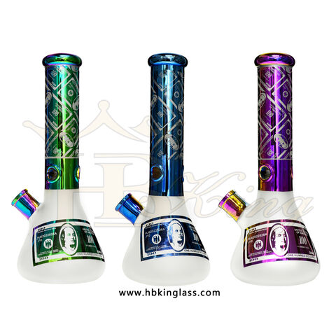 Buy Wholesale China Hbking Wholesale 14 Inches Beakers Base Luminous  Smoking Pipe Glass Water Pipe For Smoking & Glass Water Pipe at USD 9.99
