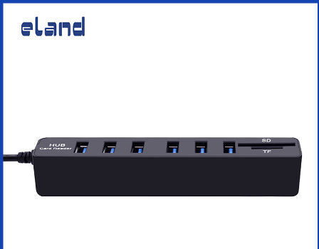 Facoty USB COMBO USB HUB USB Card reader 7 ports