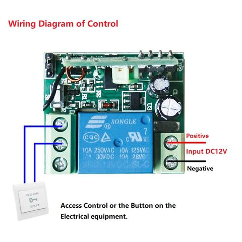 Smart Home 12V RF Relay Wireless Remote on/off Switch Receiver and  Transmitter - China Remote Control Switch, RF Remote Control