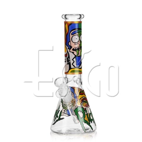 Rick and Morty Yellow Honeycomb Designer Glass Pipe 11pc Set– EFA04 - Sweet  Southern Trading