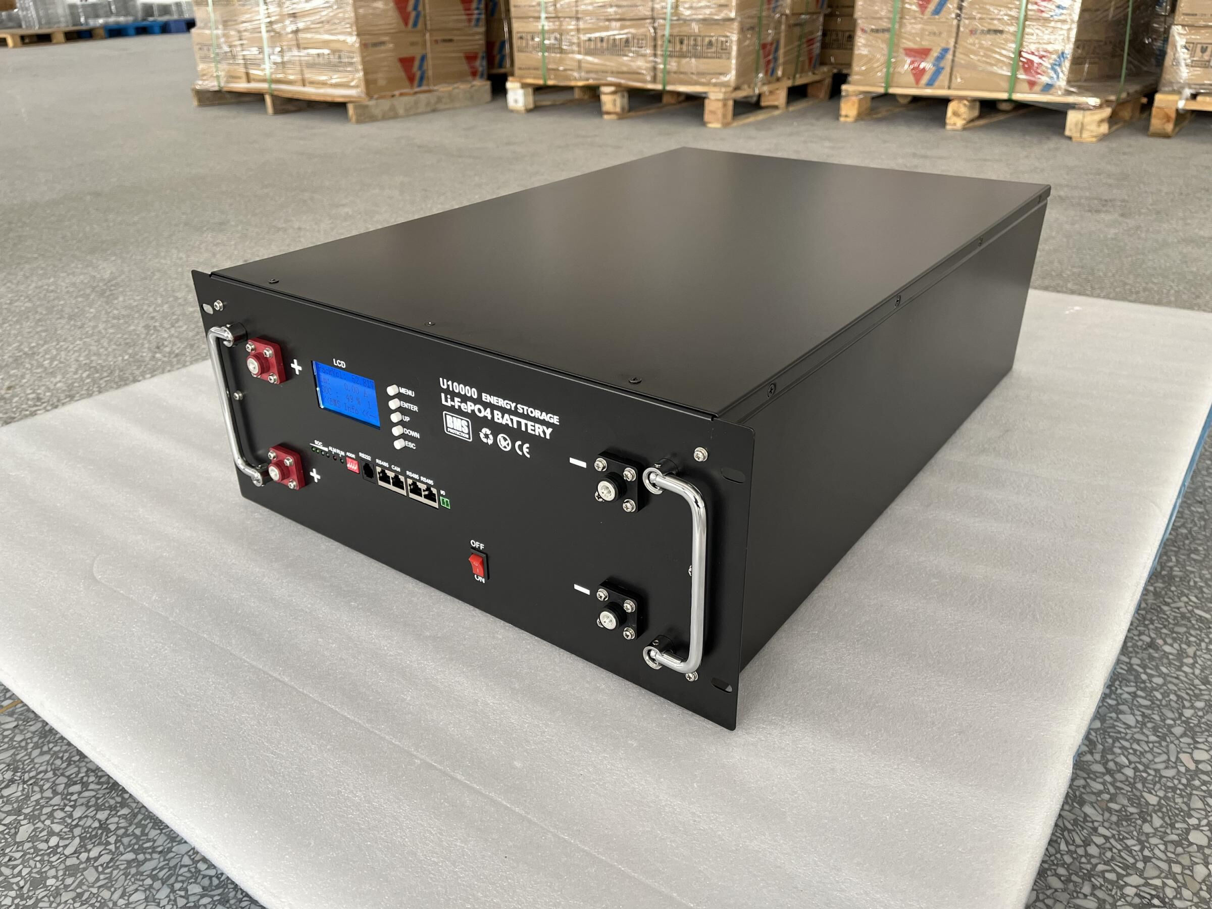 Buy Wholesale China Hot Sale Lifepo4 48v 200ah 51.2v 10kwh 20kwh Rack ...