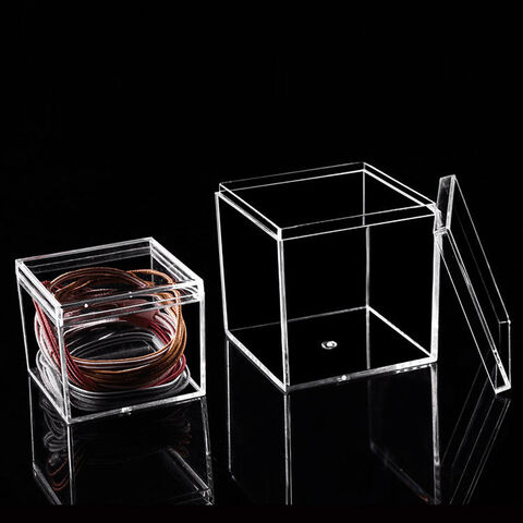 Custom Acrylic Storage Box with Lid Acrylic Box with Sliding Lid