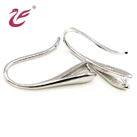 Valentine's Day 925 Ear Hook Findings Wholesale Sterling Silver Hooks  Earring Accessory For Pendant Earrings Making - Buy China Wholesale Earring  Hooks $3