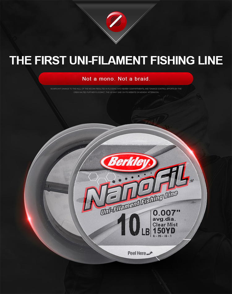 Compre Berkley Nanofil Uni-filament Fishing Line 150 Yard Ultimate Spinning  Reel Line y Berkley Bflfs 114m 125yds Fishing Line Smooth de China por 11.3  USD