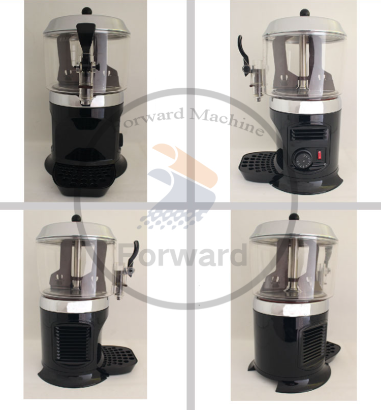110V 220V 5L Hot Chocolate Warmer Machine Electric Hot Drink Milk Juice  Mixer Blender Coffee Milk Wine Tea Dispenser Machine