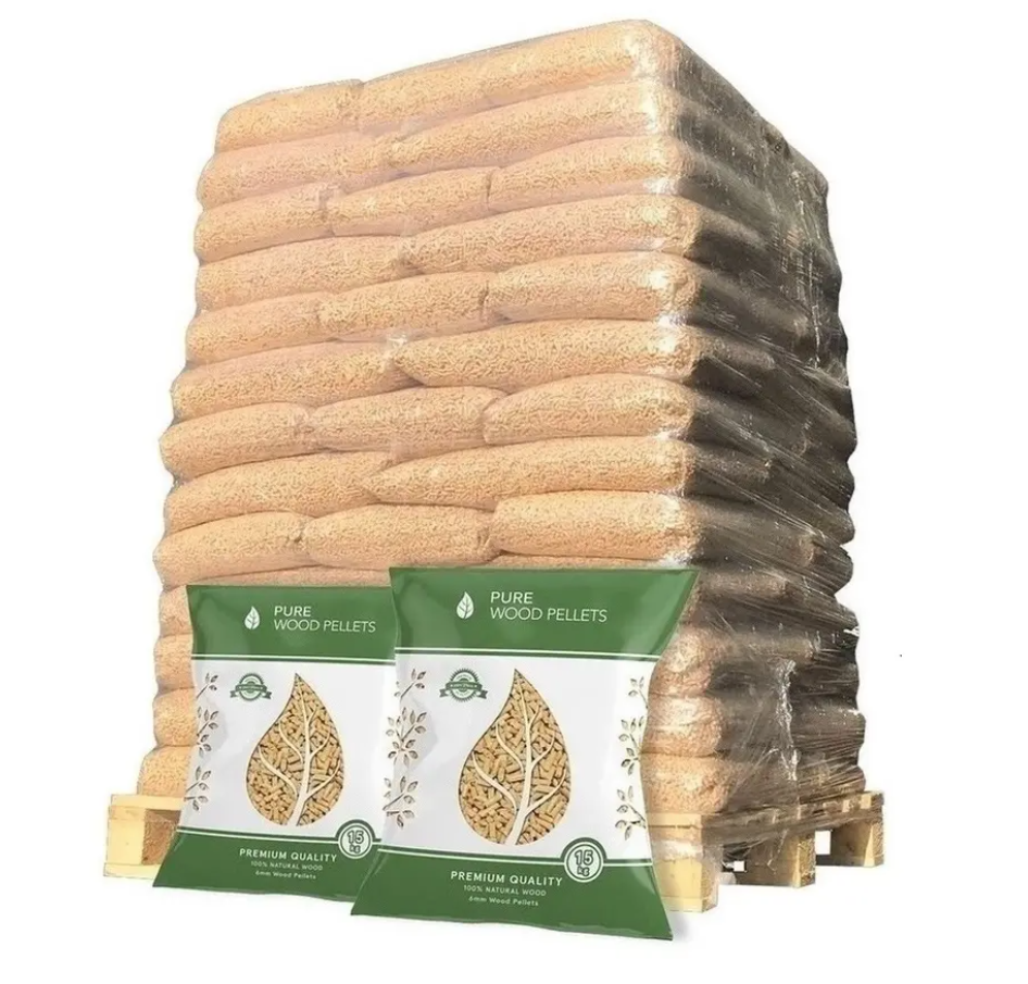 Buy Wholesale Turkey Enplus Spruce/ Pine/ Fir Wood Pellets, 6 Mm