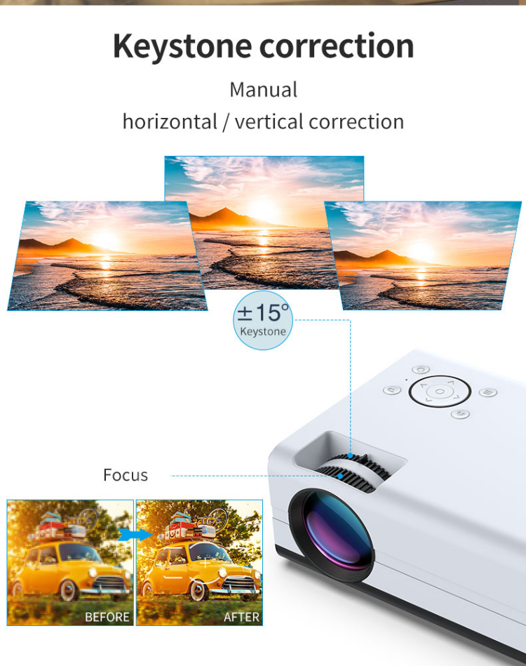 Buy Wholesale China 4k Led Projector Android 9.0 Dual Wifi Support ...