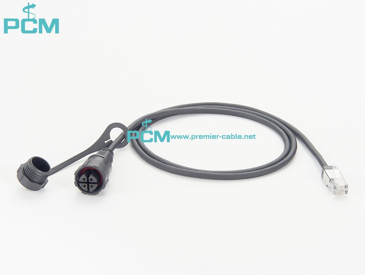 Buy Wholesale China Rj12 To 4-pin Ip67 Connector Cable & Led Hydro Farm  Grow Light Cable at USD 5