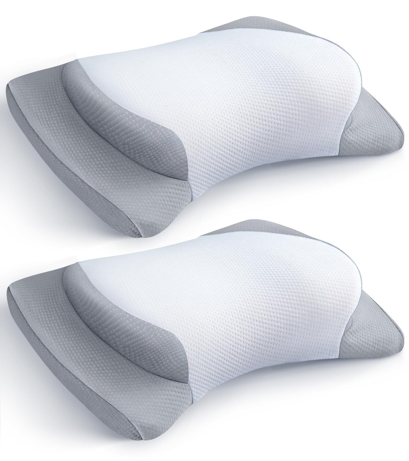 Compre Almohada Para Dormir De Soporte Lateral Para El Alivio Del Dolor De Cuello Almohada Cervical Ajustable Para El Hombro Perfectamente Almohada De Contorno Ergon mico y Almohada De Cama