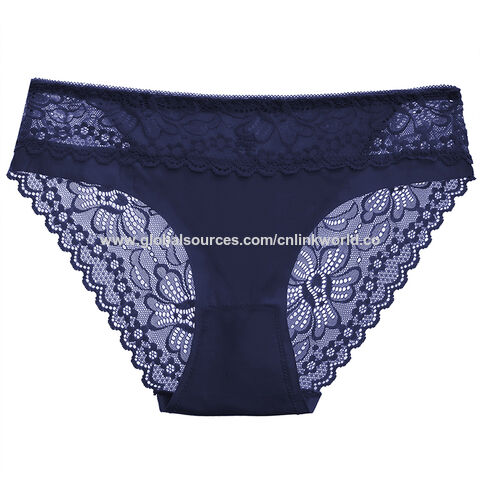 FINETOO 3PCS/Set Women's Underwear Cotton Panty Sexy Panties Female  Underpants Solid Color Panty Intimates Women Lingerie M-2XL