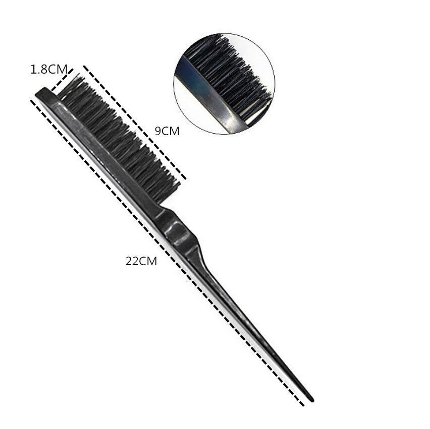 Hot Customized Private Label Pink Hair Tinting Parting Comb Salon Styling  Metal Pin Rat Tail Carbon Braiding Comb for Women - China Hair Comb and Rat  Tail Comb price