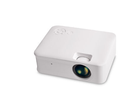 Mini projecteur LED 800x480p Résolution Support Voix Full HD Video