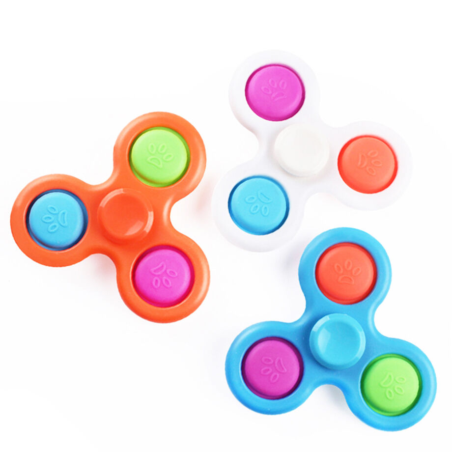 Blue Plastic Hot Sale Hand Fidget Spinner Spiral Hand Gyroscope for Fun -  China Kids Toy and Children Toy price