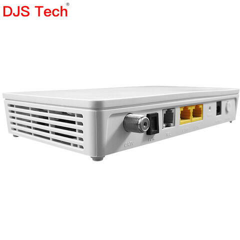 ONT GPON Económica 1GE+1FE+1VIOP+1RF Catv HG8012H Router Onu con Versión en Inglés