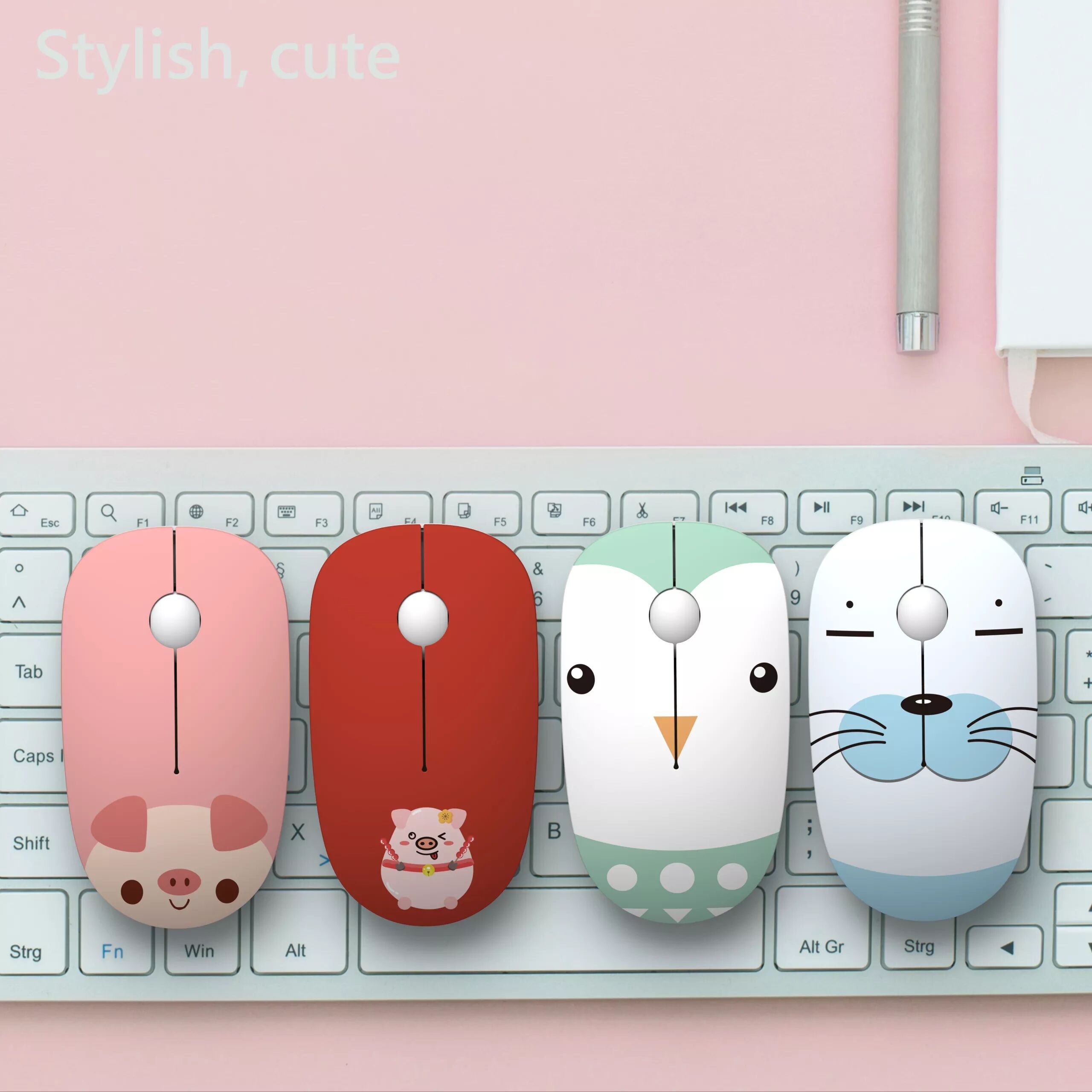 Face Less Mouse Buy Wholesale China Cute Animal Cartoon Less Mice Mouse Cordless Usb ...