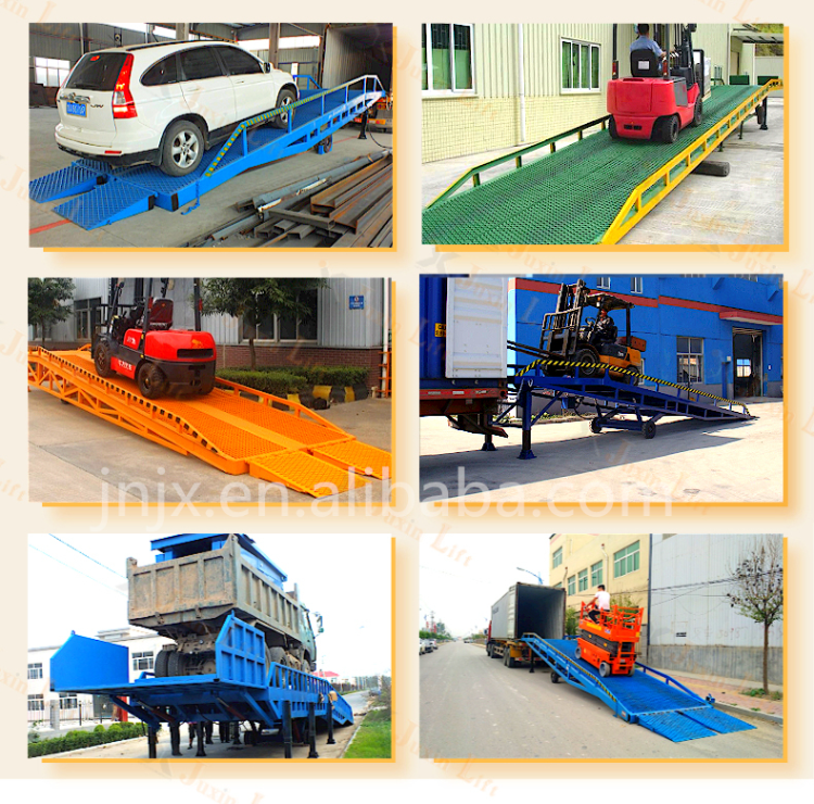 Iso Tank Unloading Ramp Top Quality 6-15ton Adjustable Height Hydraulic Mobile Container ...