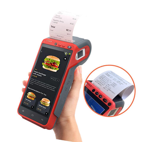Android Handheld POS Machine System 1G+8G Storage Come with NFC