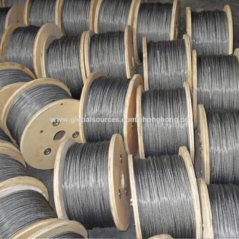 8X19+FC The Elevator Rope Ungalvanized Seel Wire Cable with Heavy Oil  Yellow Grease Lifting Rope - China Wire, Carbon Steel Wire
