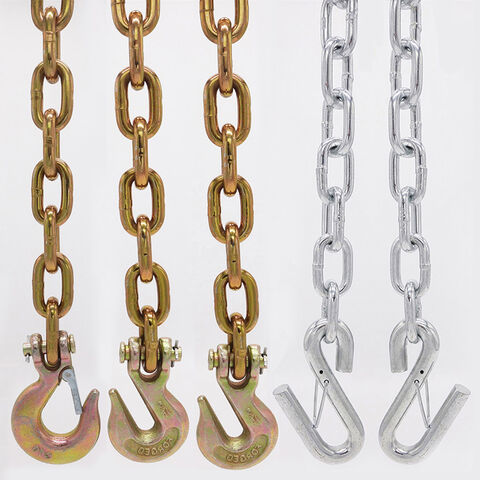 Usa Standard Anchor Link Chain 1/2 Pear Link With 3/8 Eye Grab
