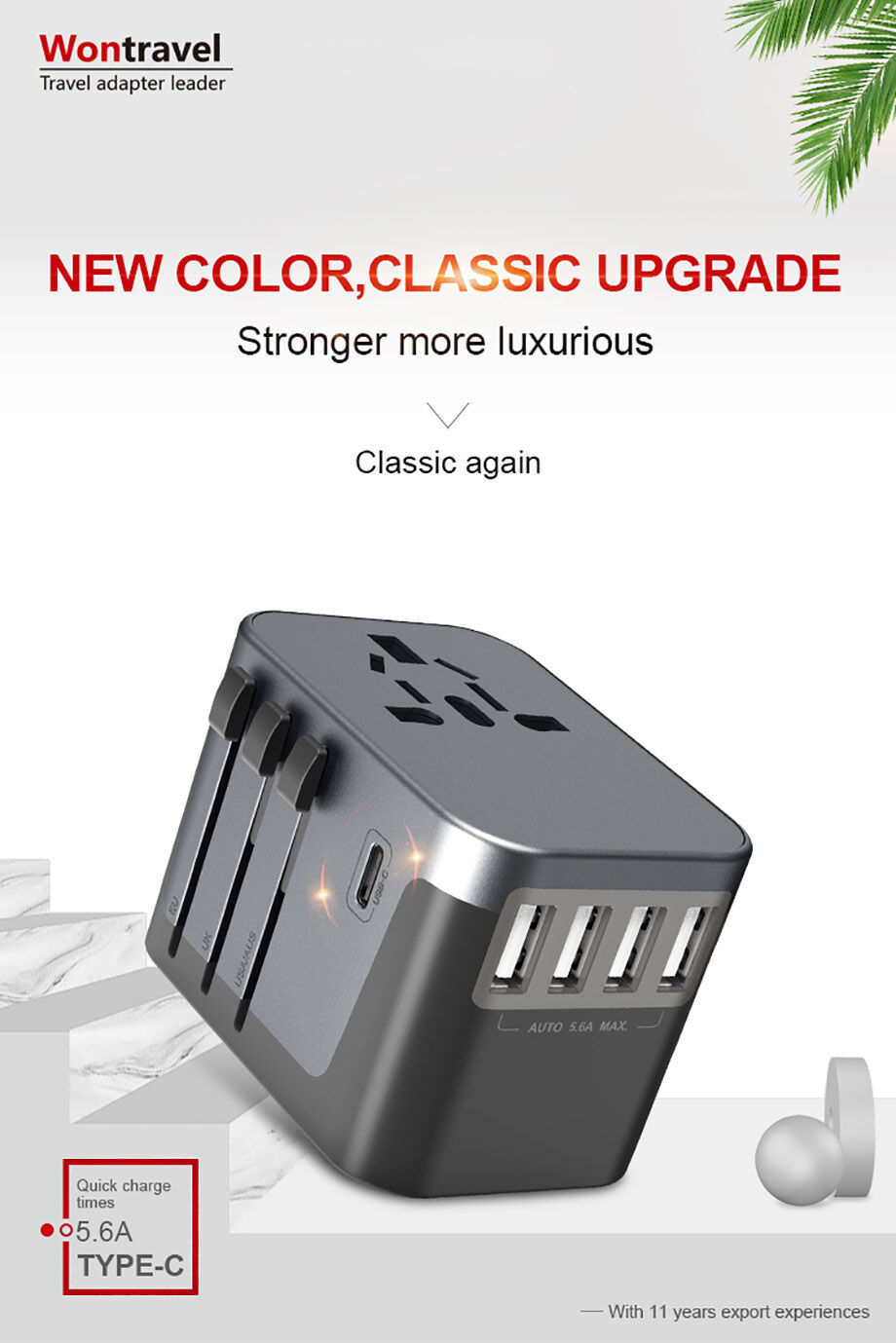 Buy Wholesale China Wontravel Oem High Quality Universal Travel Adapter ...