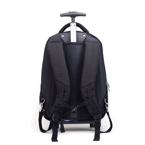  Mochila rodante, mochila grande con ruedas para hombres,  mujeres y adultos, mochila impermeable de viaje para laptop de 17 pulgadas,  bolsa de equipaje de mano, maleta de negocios, universidad, escuela,  computadora