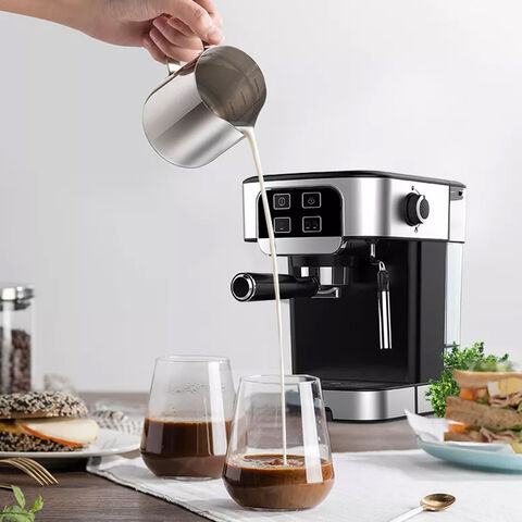 Espresso Coffee Maker Stainless Steel Italian Coffee Machine