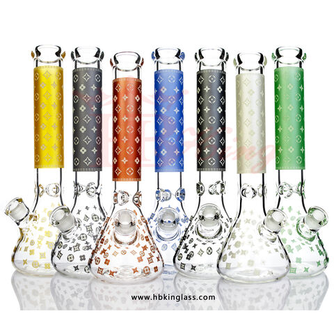 Buy Wholesale China Hbking Wholesale 14 Inches Beakers Base Luminous Smoking  Pipe Glass Water Pipe For Smoking & Glass Water Pipe at USD 9.99