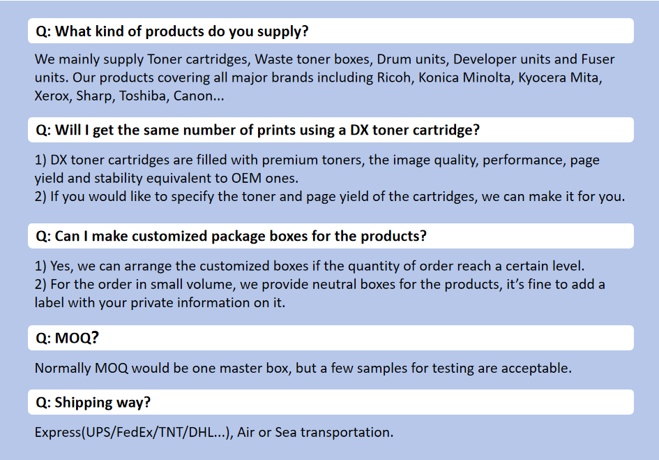Buy Wholesale China High-quality Remanufactured Dv315 - Developer Unit ...