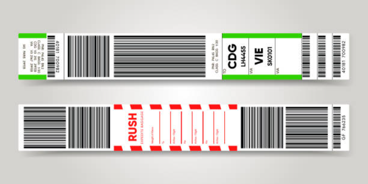Buy China Wholesale Airport Luggage Barcode Sticker Baggage Information ...
