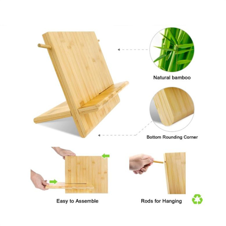 KISFAM Bamboo Magnetic Knife Block (Without Knives) Universal Space Saving  Stand