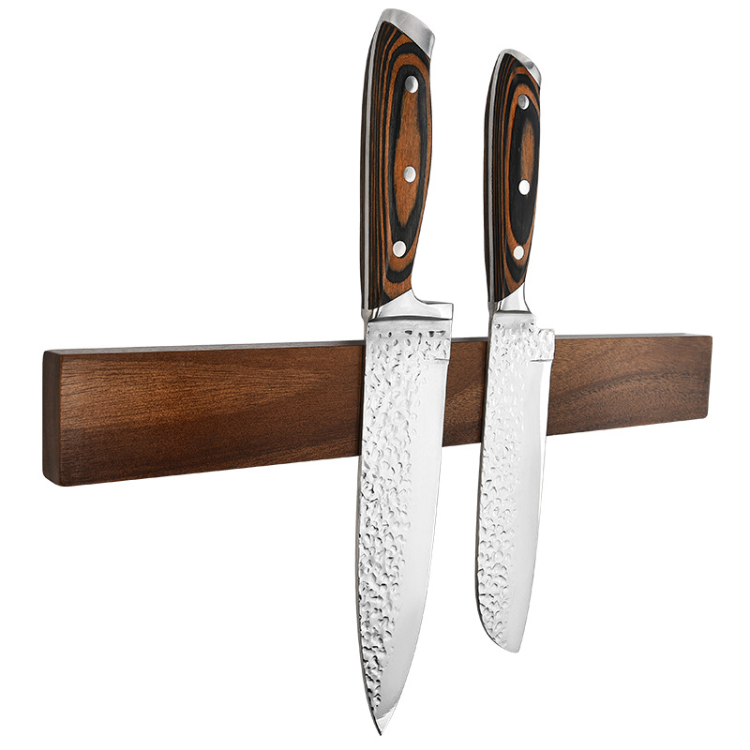 Wholesale Acacia Hardwood Magnetic Knife Block for your store