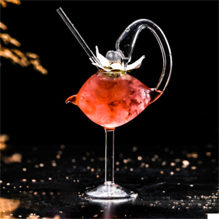 Cocktail Glass Unusual Shape Glasses Bird Glass Transparent