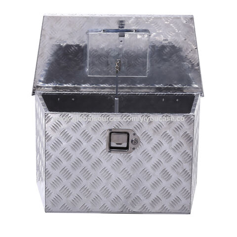 Wholesale 2 Drawers Waterproof Trailer Storage Toolbox Aluminum