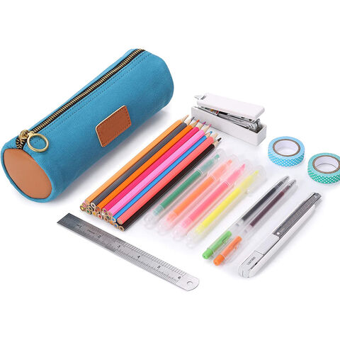 Colored Pencil Case- 120 Slots Pencil Holder Pen Bag Large