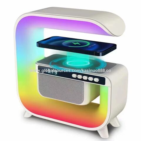 Buy Wholesale China Gift Promotion Led Wireless Charger Speaker Home  Multi-functional Colorful Night Light Audio Wireless Charging Cross-border  Gifts & Bluetooth Speaker Wireless Charging at USD 5.31