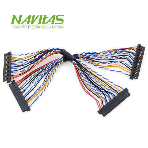 Fabricant OEM Personnalisé 51146-0500 Hirose JST FIS-20S AMP N'importe Quel Nombre de Broches N'importe Quel Pas Assemblage de Câble