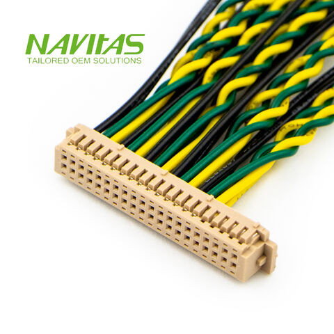 Fabricant OEM Personnalisé 51146-0500 Hirose JST FIS-20S AMP N'importe Quel Nombre de Broches N'importe Quel Pas Assemblage de Câble